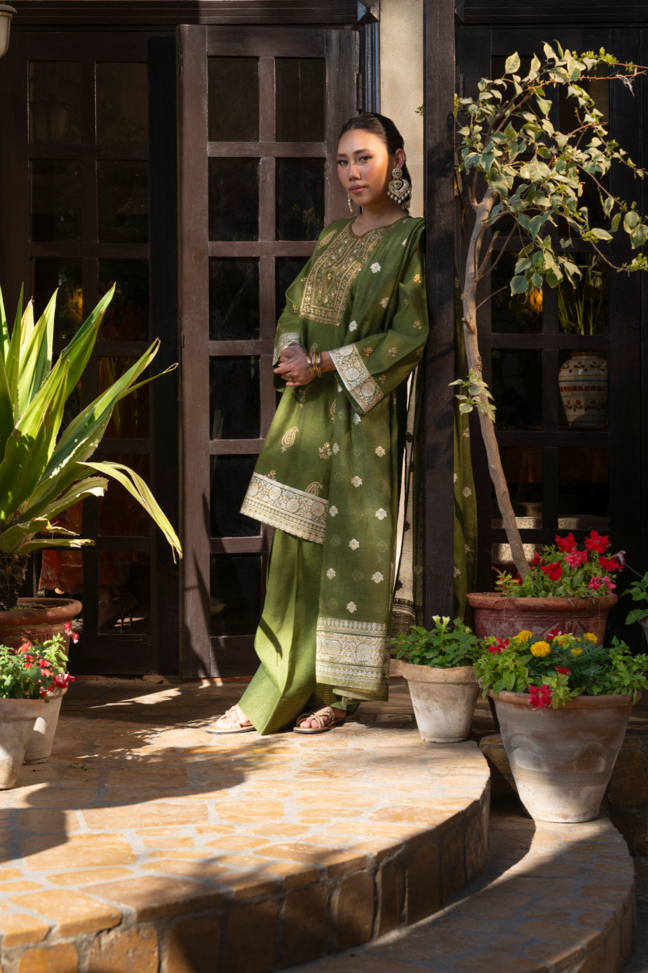 RTW | SHIRT, TROUSER & DUPATTA