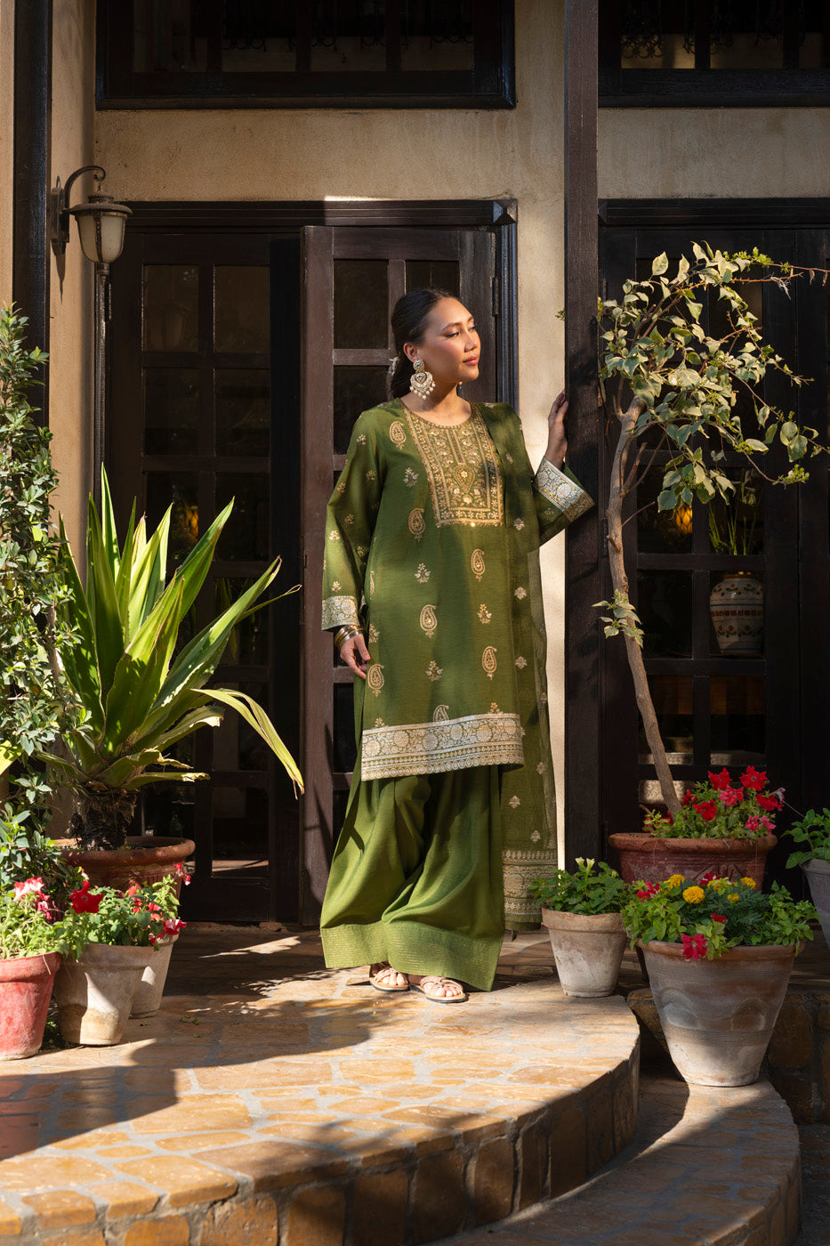 RTW | SHIRT, TROUSER & DUPATTA