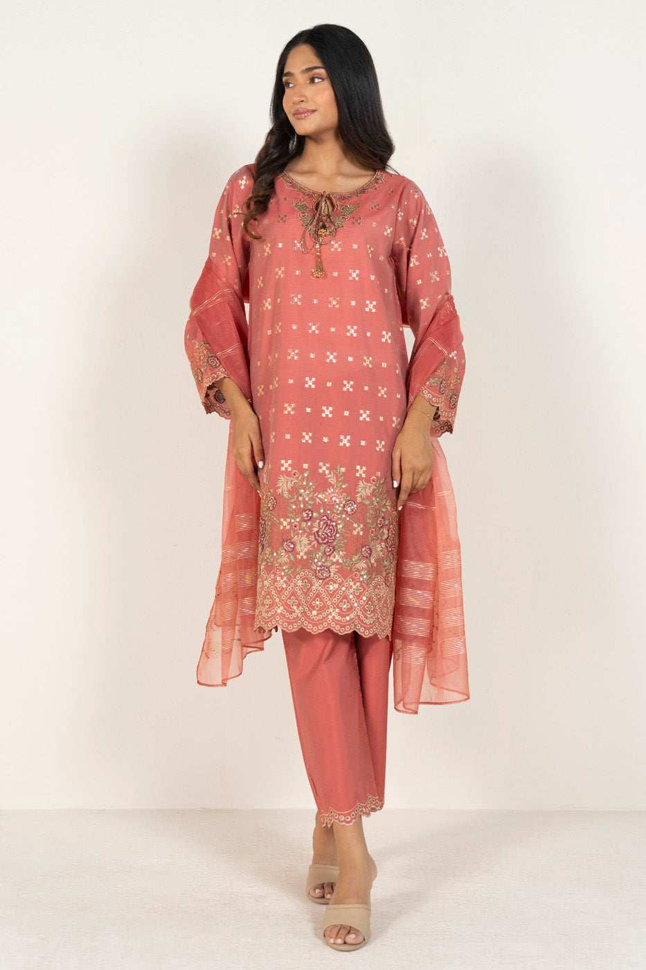 RTW | SHIRT, TROUSER & DUPATTA