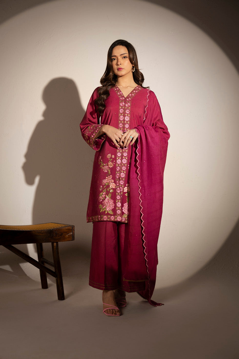 RTW | SHIRT, CULOTTE & DUPATTA