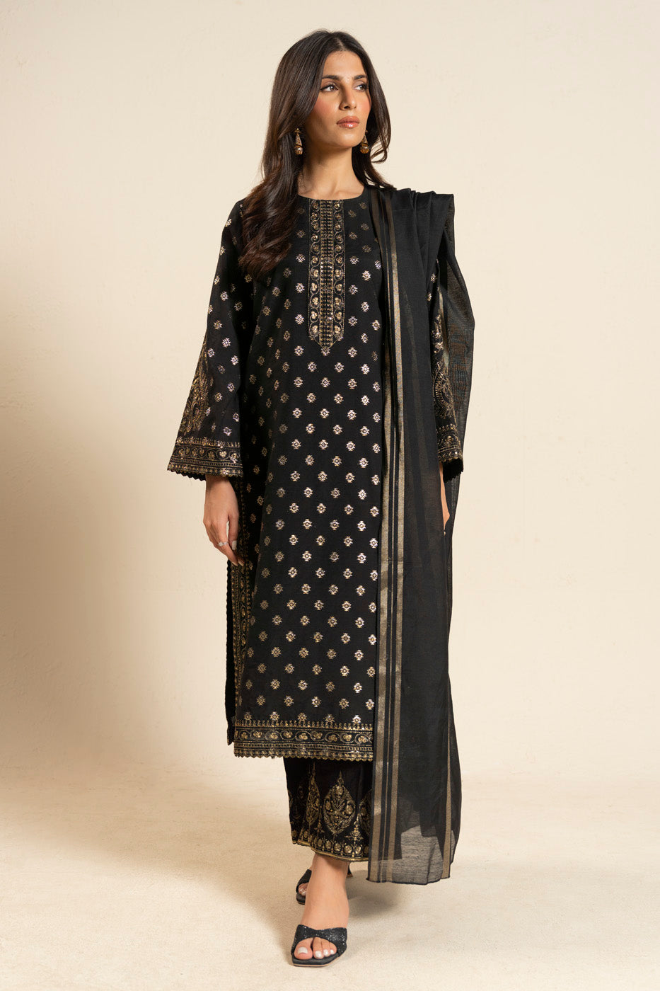 RTW | SHIRT, TROUSER & DUPATTA