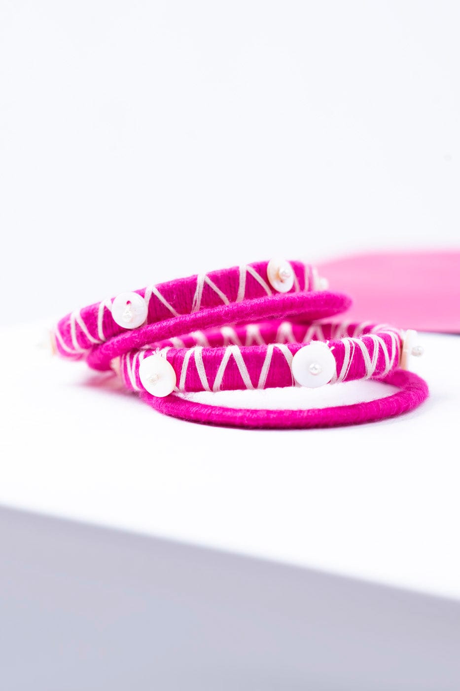 Thread Weaved Bangles