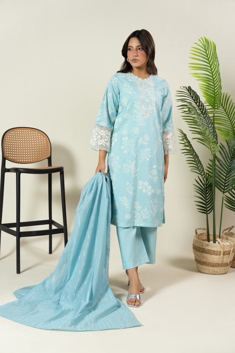 RTW | SHIRT, TROUSER & DUPATTA