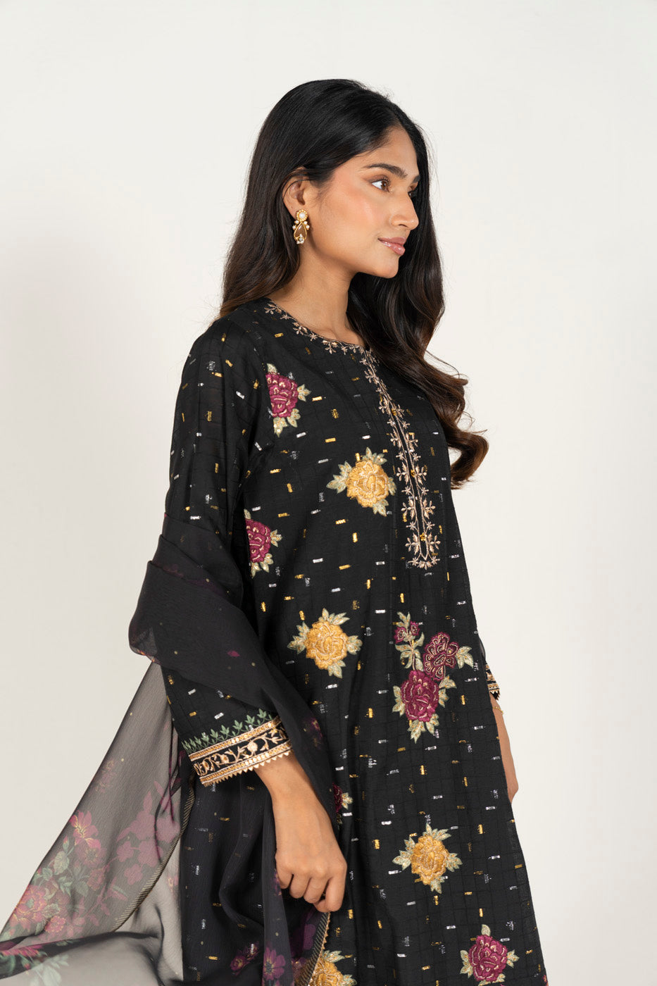 RTW | SHIRT, TROUSER & DUPATTA