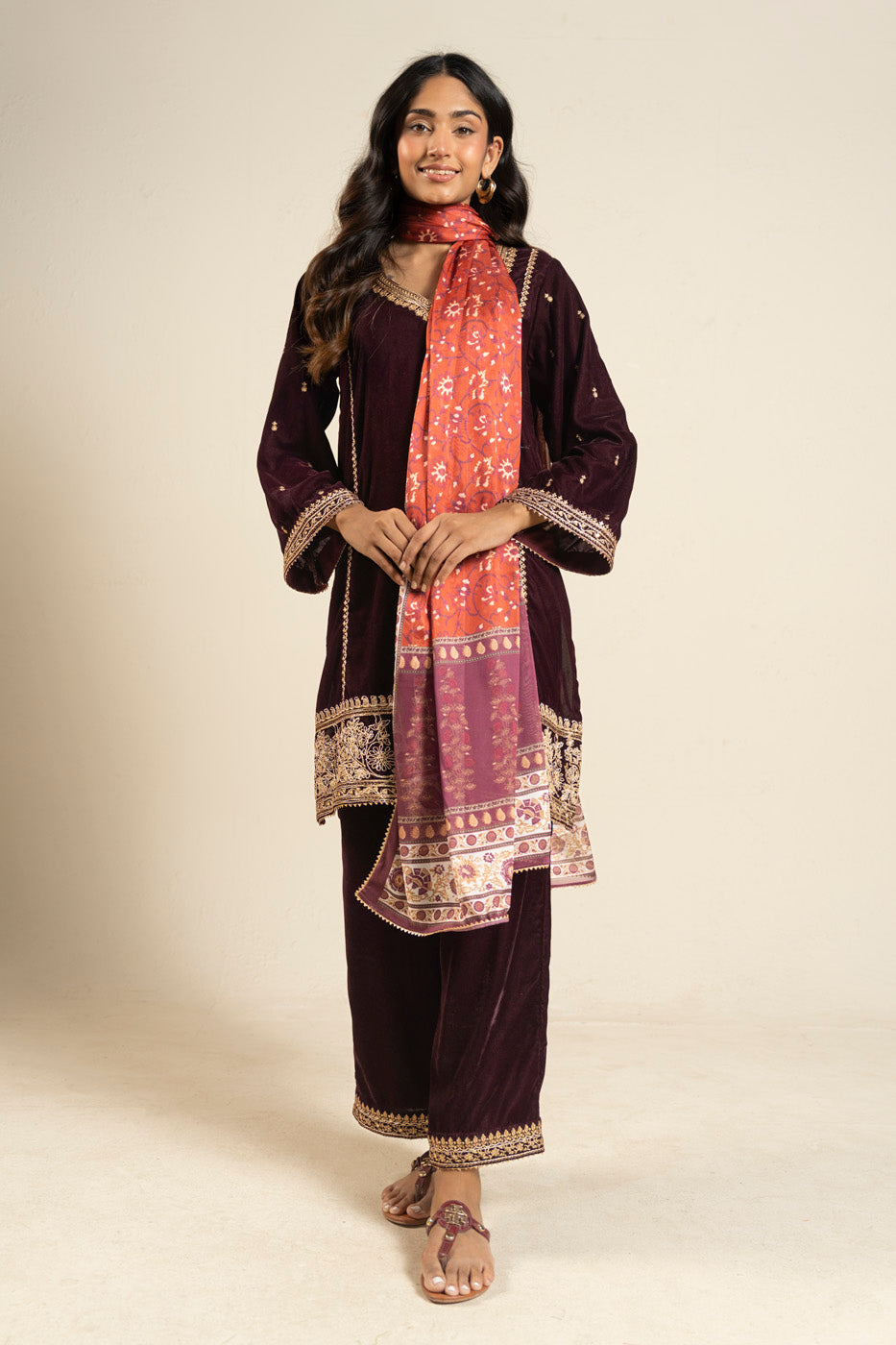 RTW | SHIRT, TROUSER & DUPATTA
