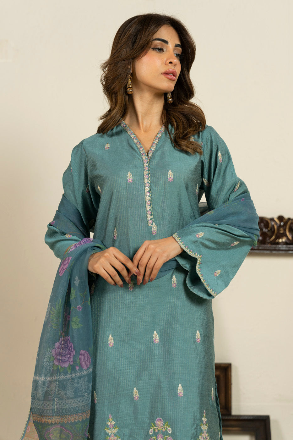 RTW | SHIRT, TROUSER & DUPATTA