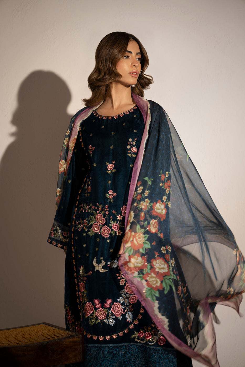 RTW | SHIRT, CULOTTE & DUPATTA