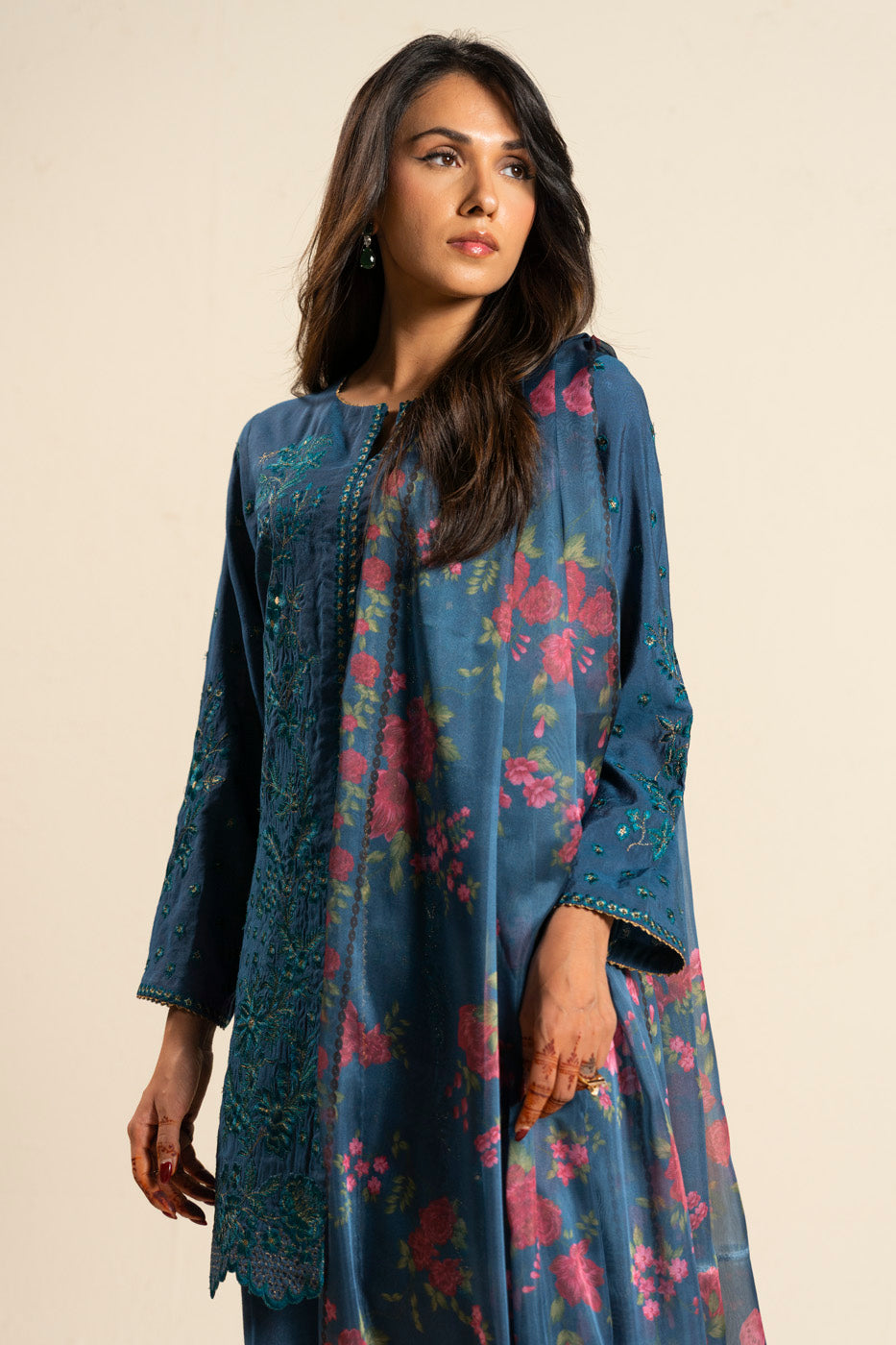 RTW | SHIRT, TROUSER & DUPATTA