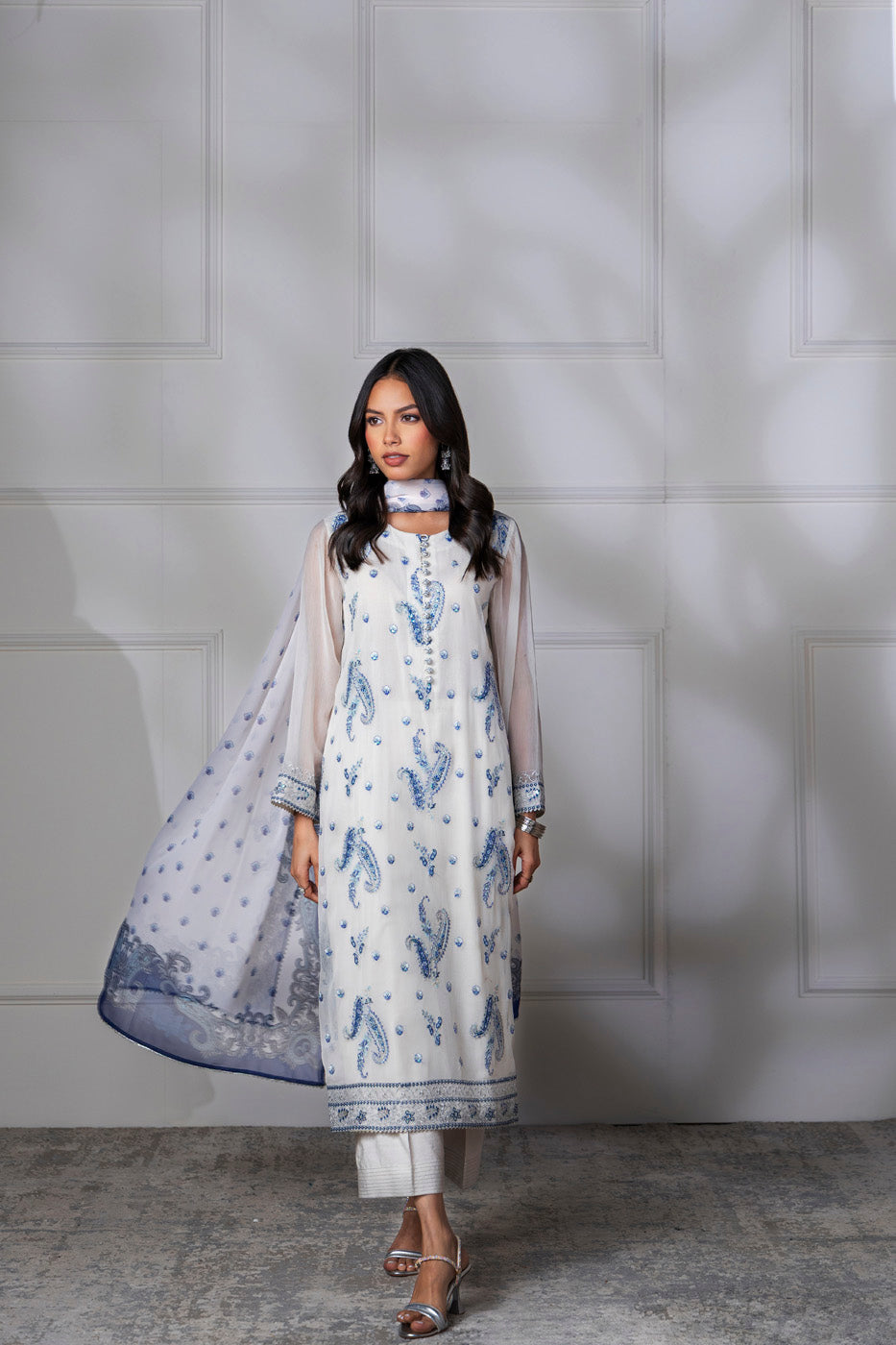 RTW | SHIRT, TROUSER & DUPATTA