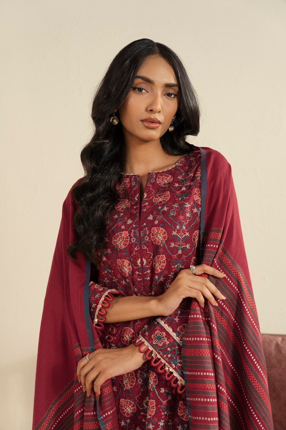 RTS | SHIRT, TROUSER & SHAWL