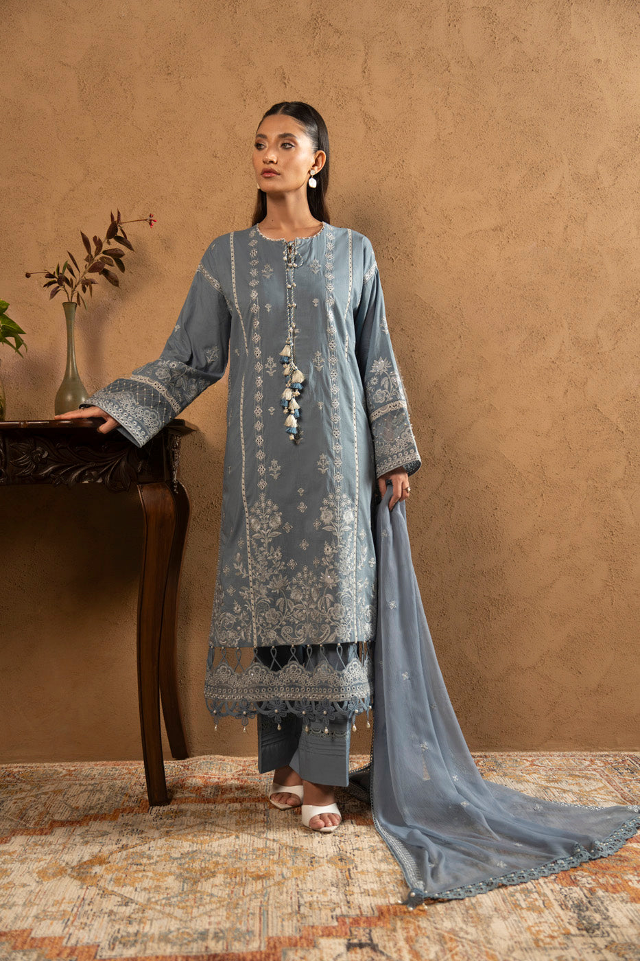 RTS | SHIRT, TROUSER & DUPATTA