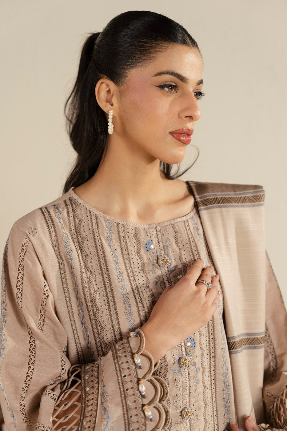 RTS | SHIRT, TROUSER & SHAWL