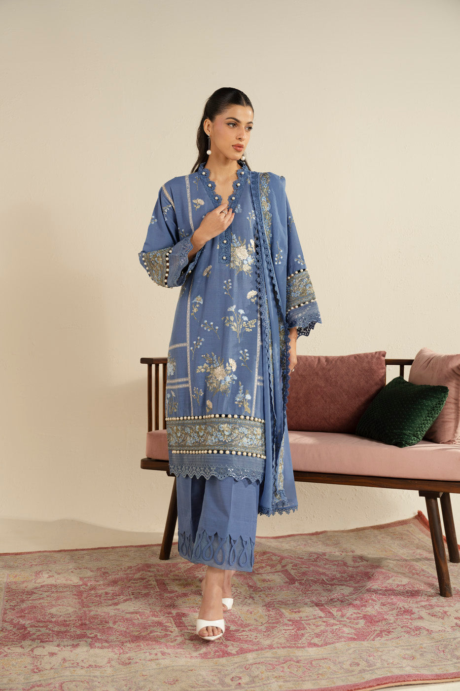 RTS | SHIRT, TROUSER & DUPATTA