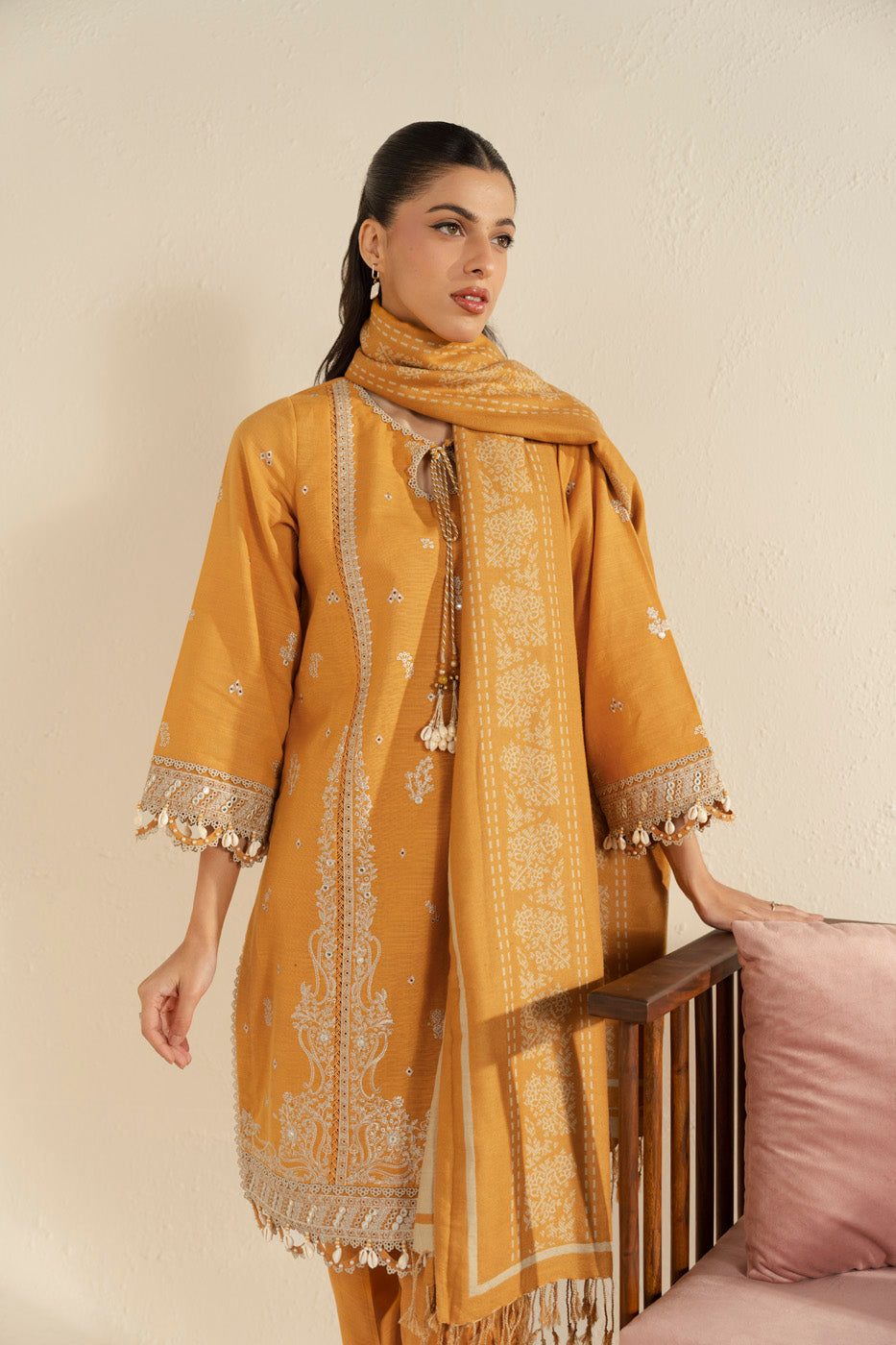 RTS | SHIRT, TROUSER & SHAWL