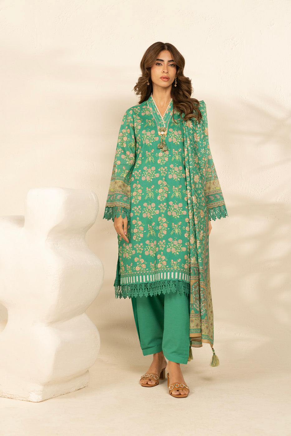 RTS | SHIRT, TROUSER & DUPATTA