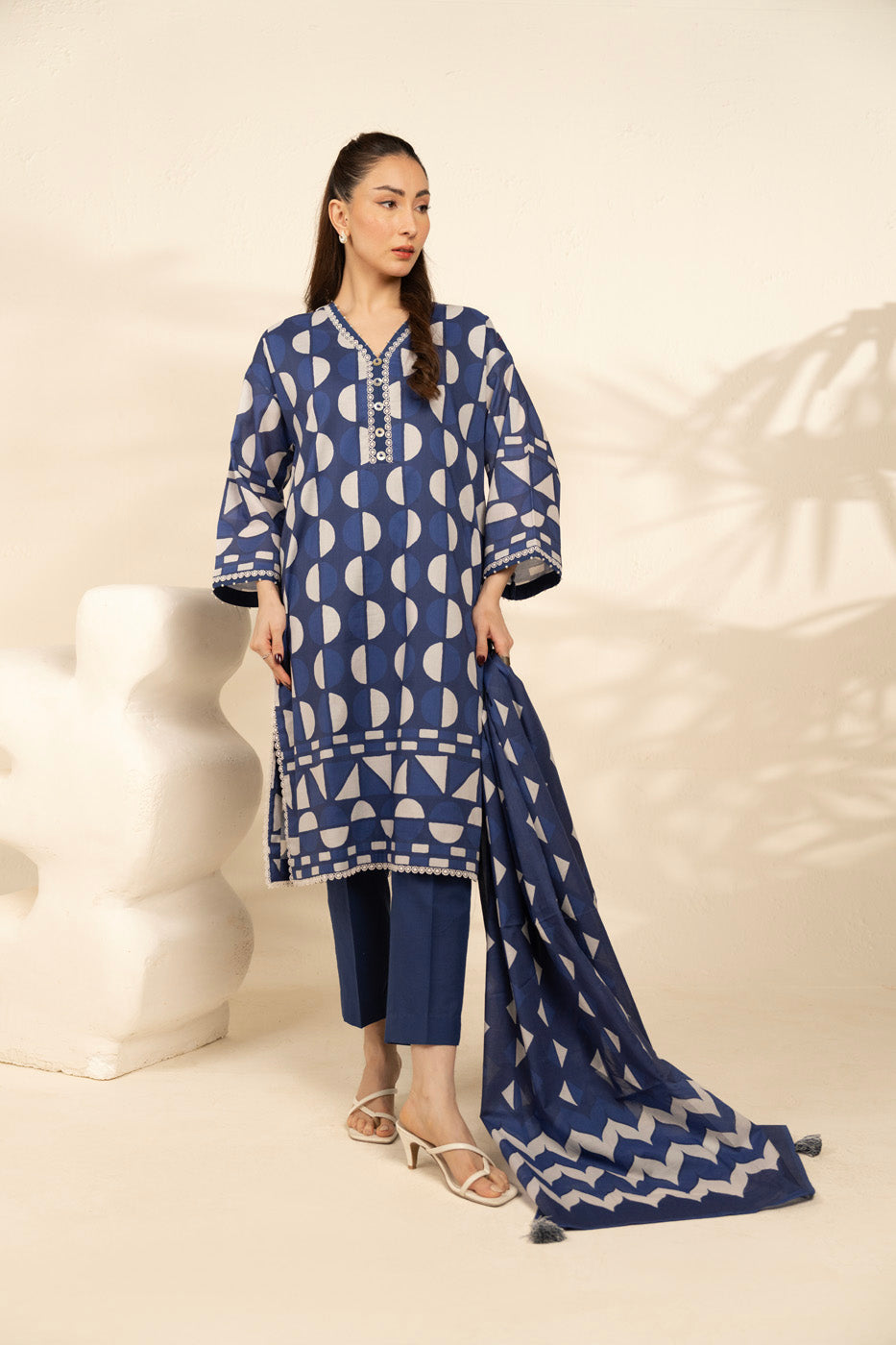 RTS | SHIRT, TROUSER & DUPATTA