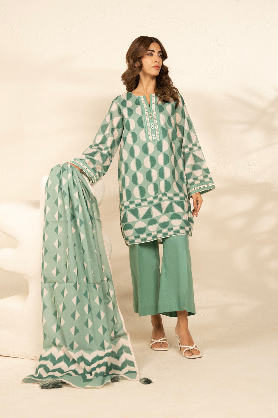 RTS | SHIRT, TROUSER & DUPATTA