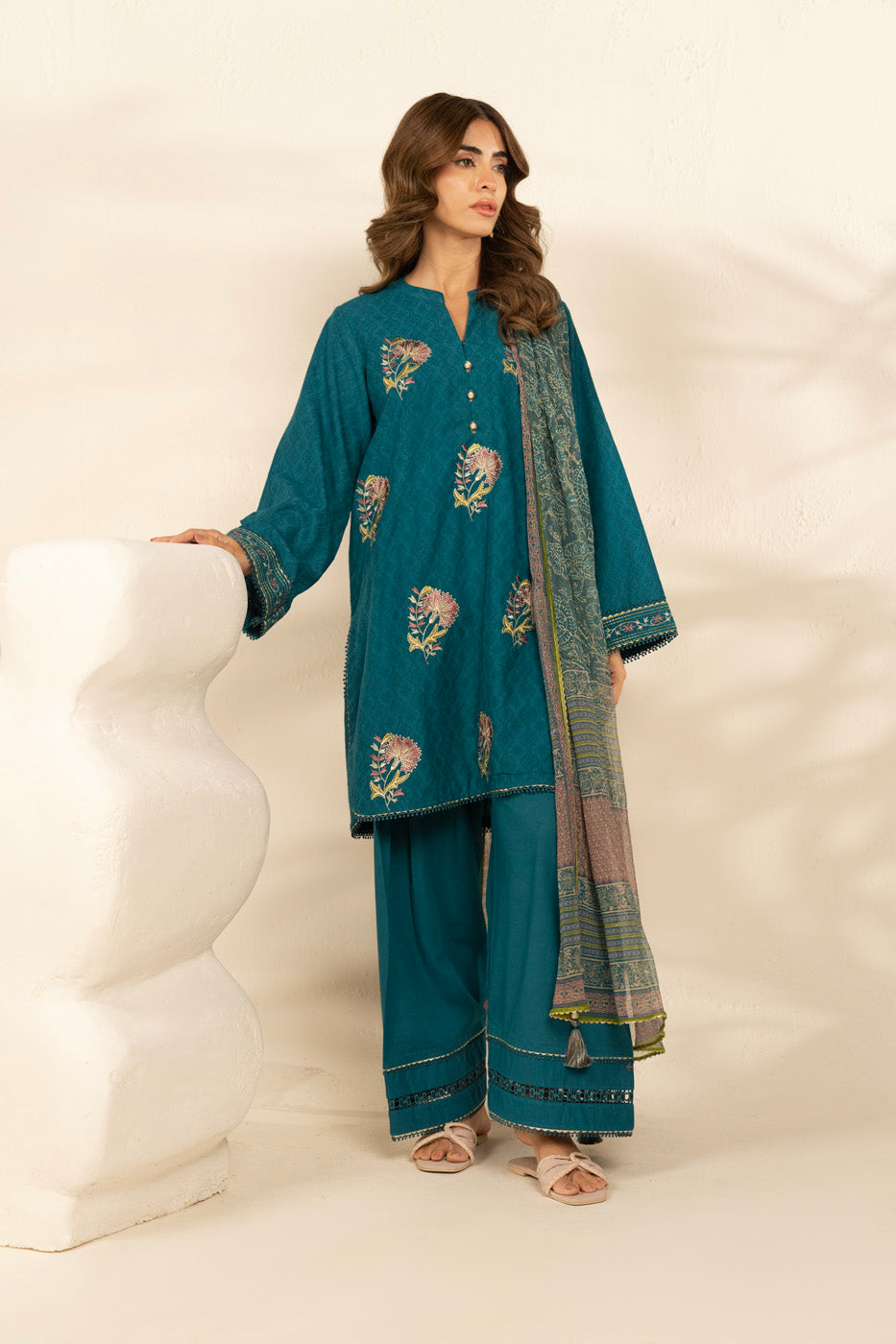 RTS | SHIRT, TROUSER & DUPATTA