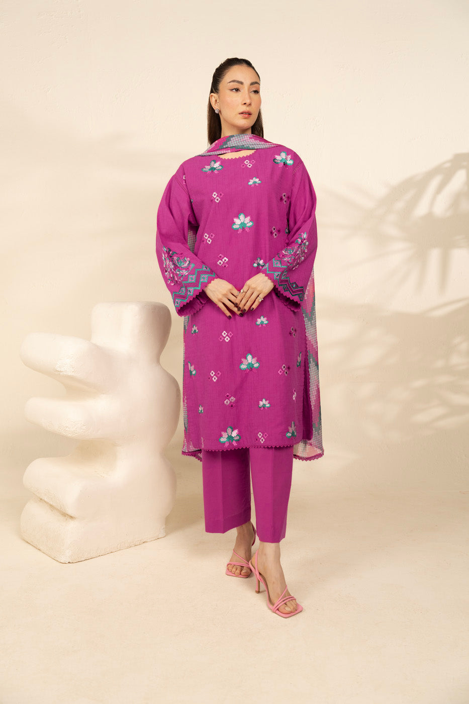 RTS | SHIRT, TROUSER & DUPATTA