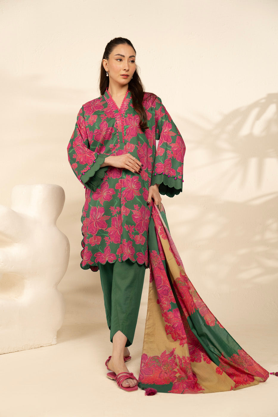 RTS | SHIRT, TROUSER & DUPATTA