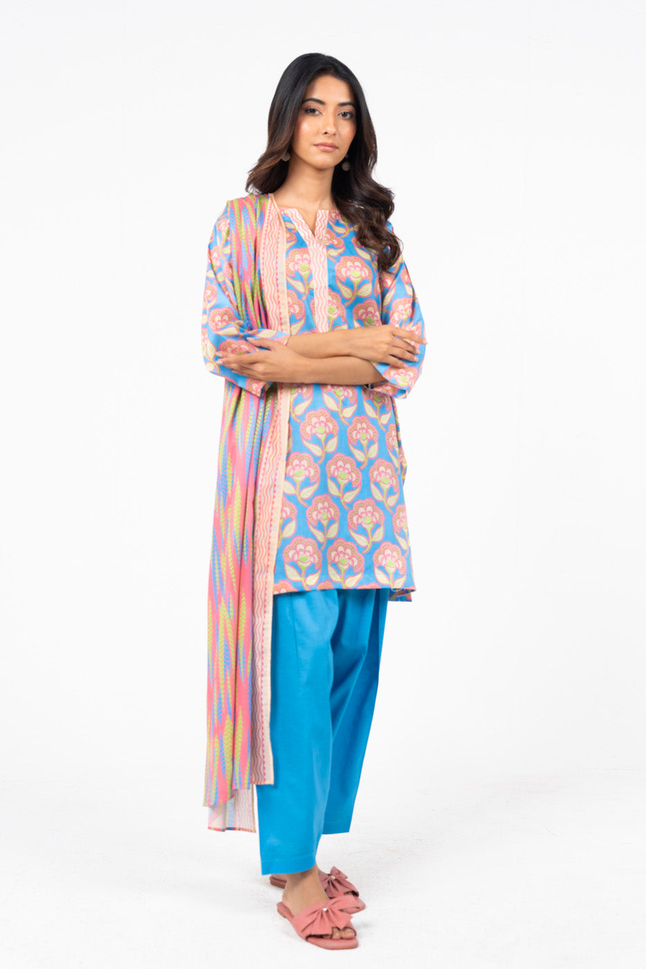 RTS | SHIRT, TROUSER & DUPATTA