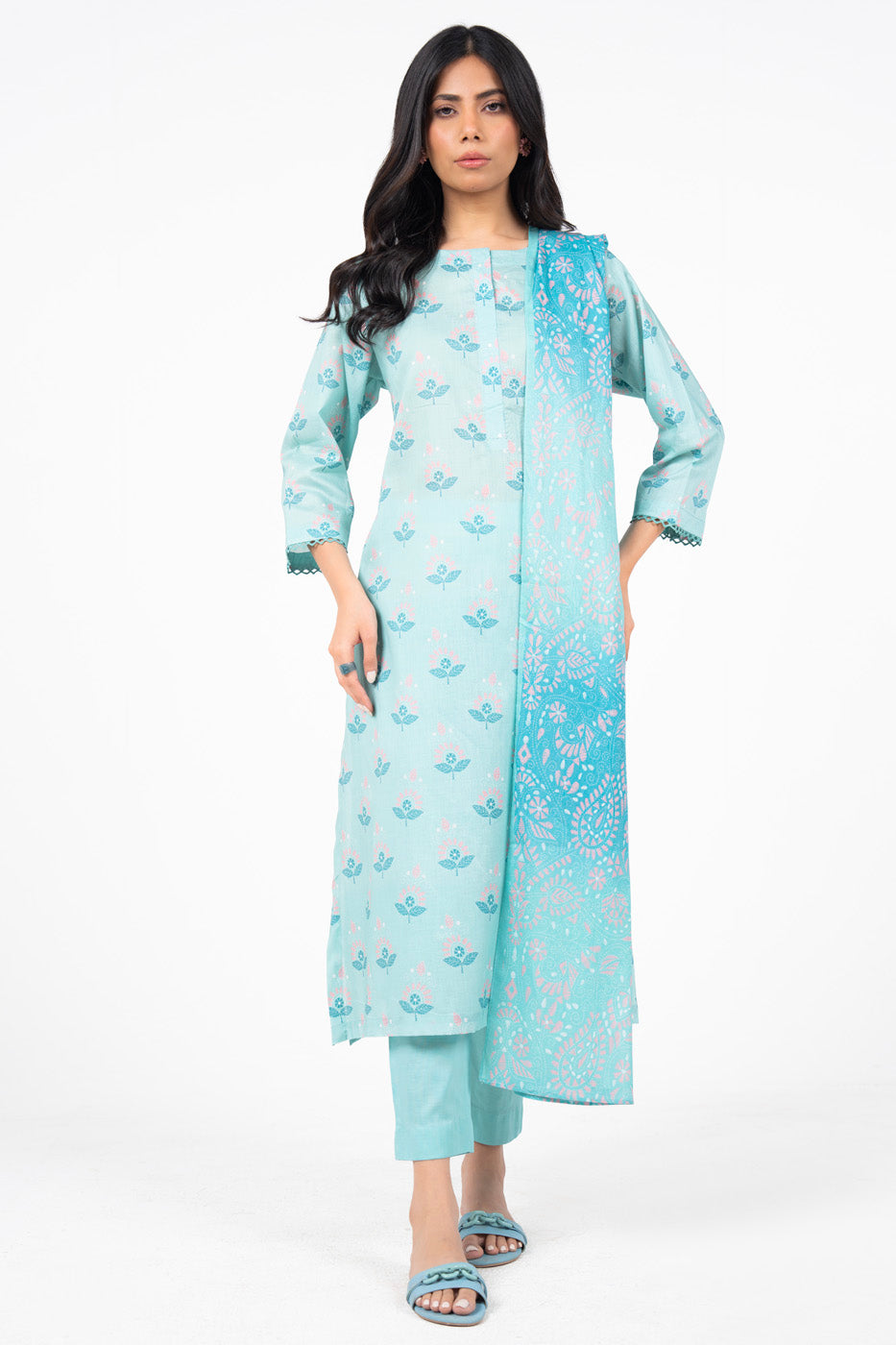 RTS | SHIRT, TROUSER & DUPATTA