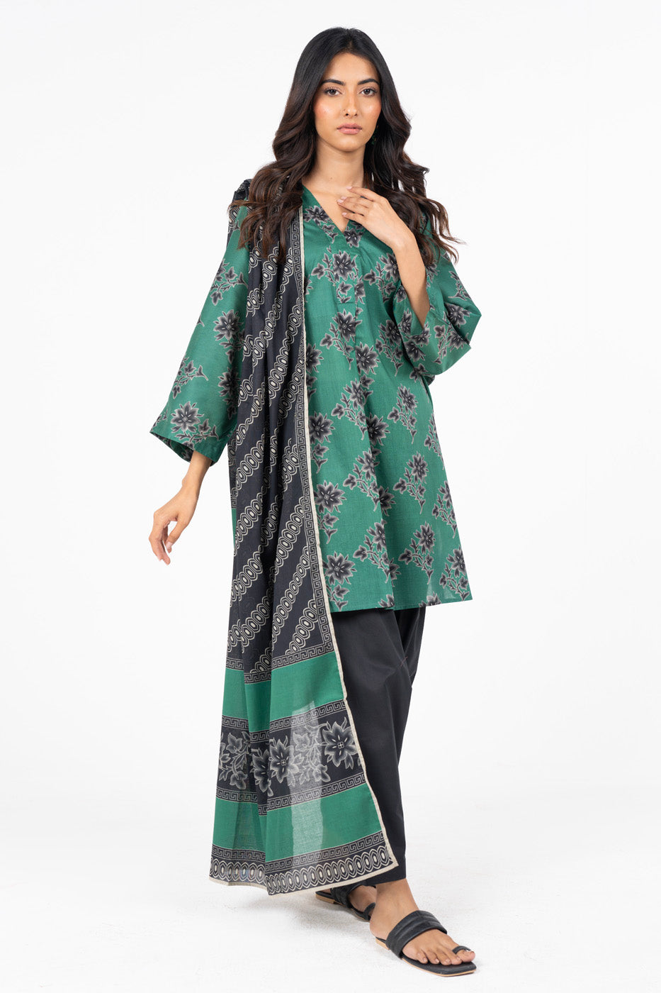 RTS | SHIRT, TROUSER & DUPATTA