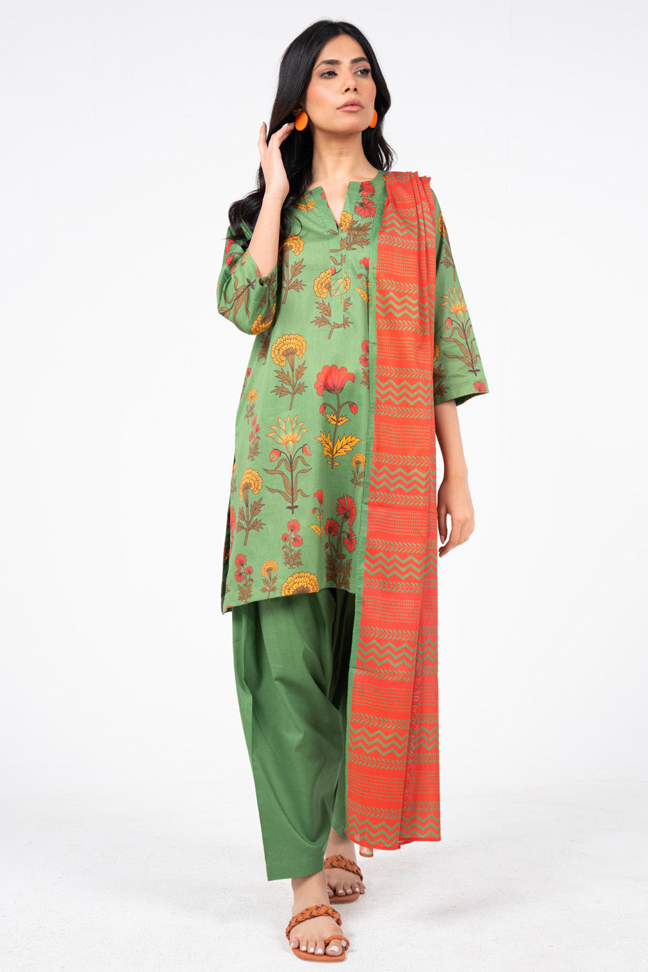 RTS | SHIRT, TROUSER & DUPATTA