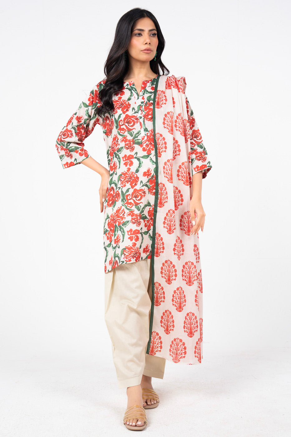 RTS | SHIRT, TROUSER & DUPATTA