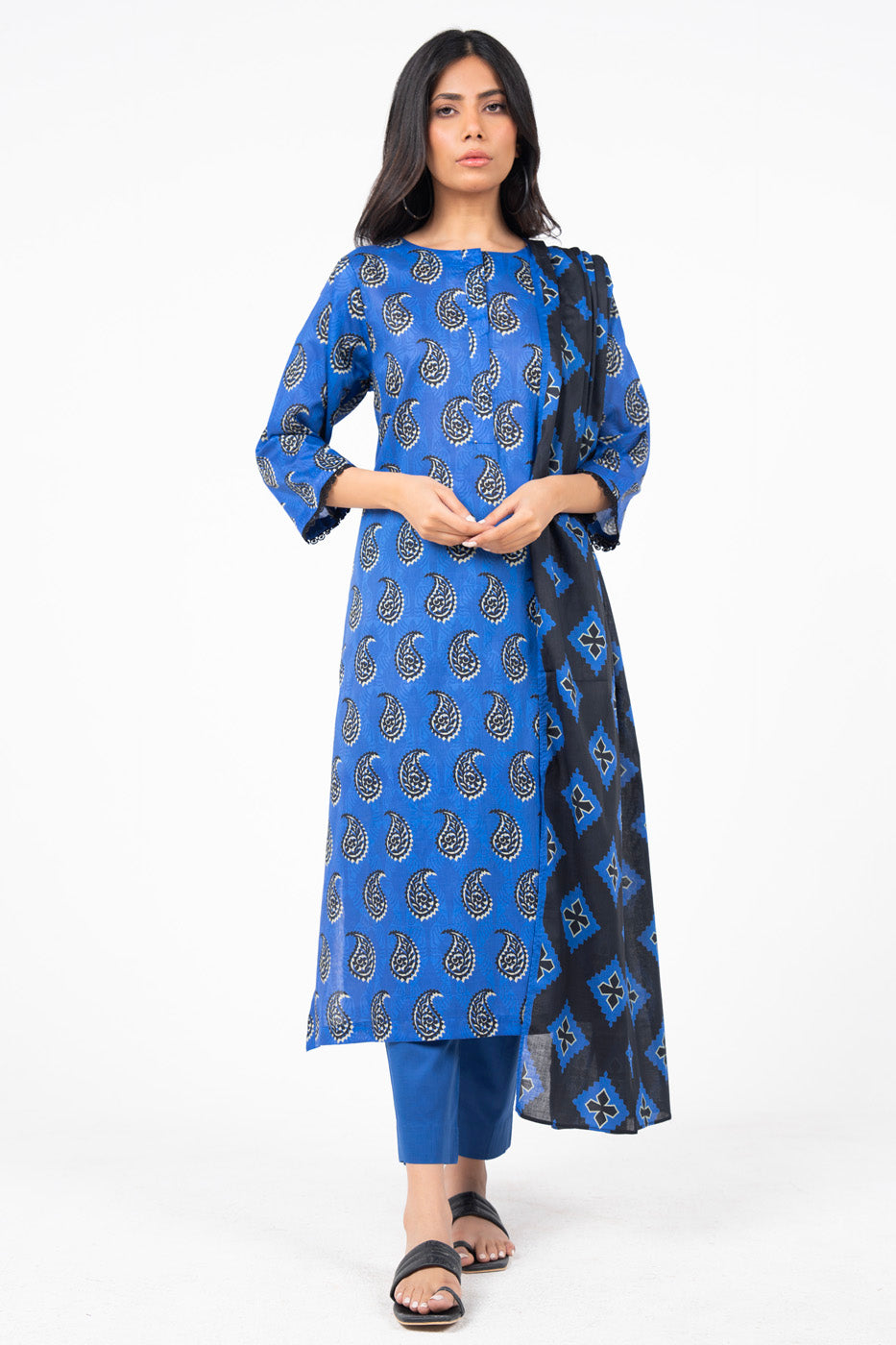 RTS | SHIRT, TROUSER & DUPATTA