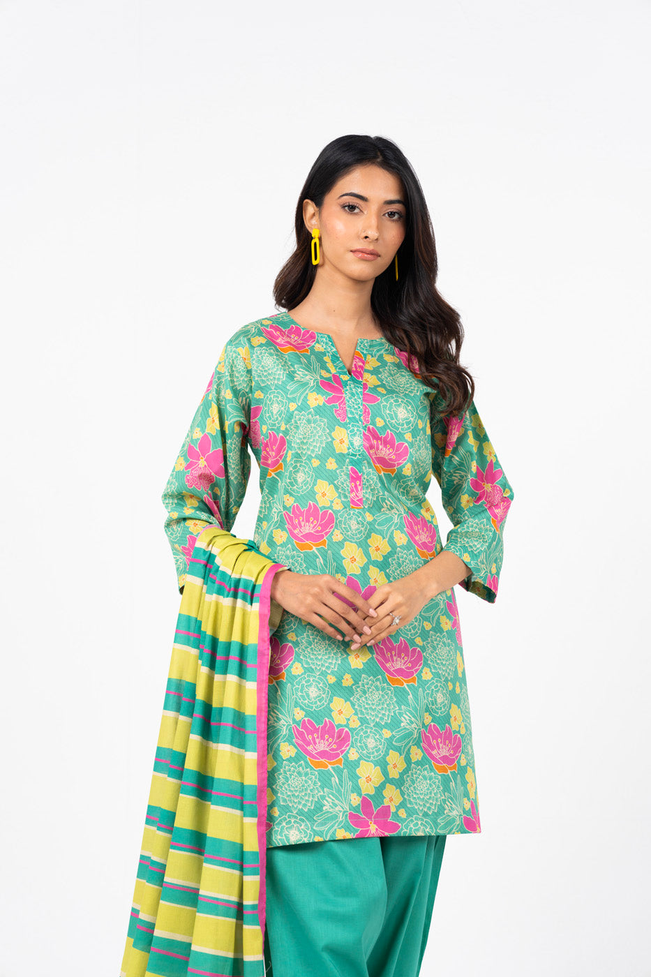 RTS | SHIRT, TROUSER & DUPATTA