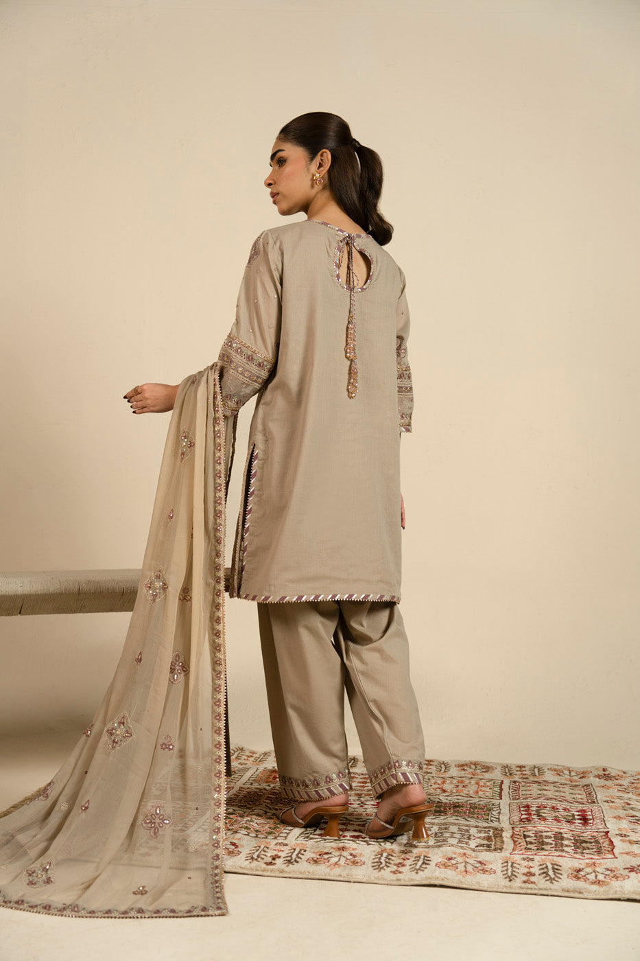 RTS | SHIRT, TROUSER & DUPATTA