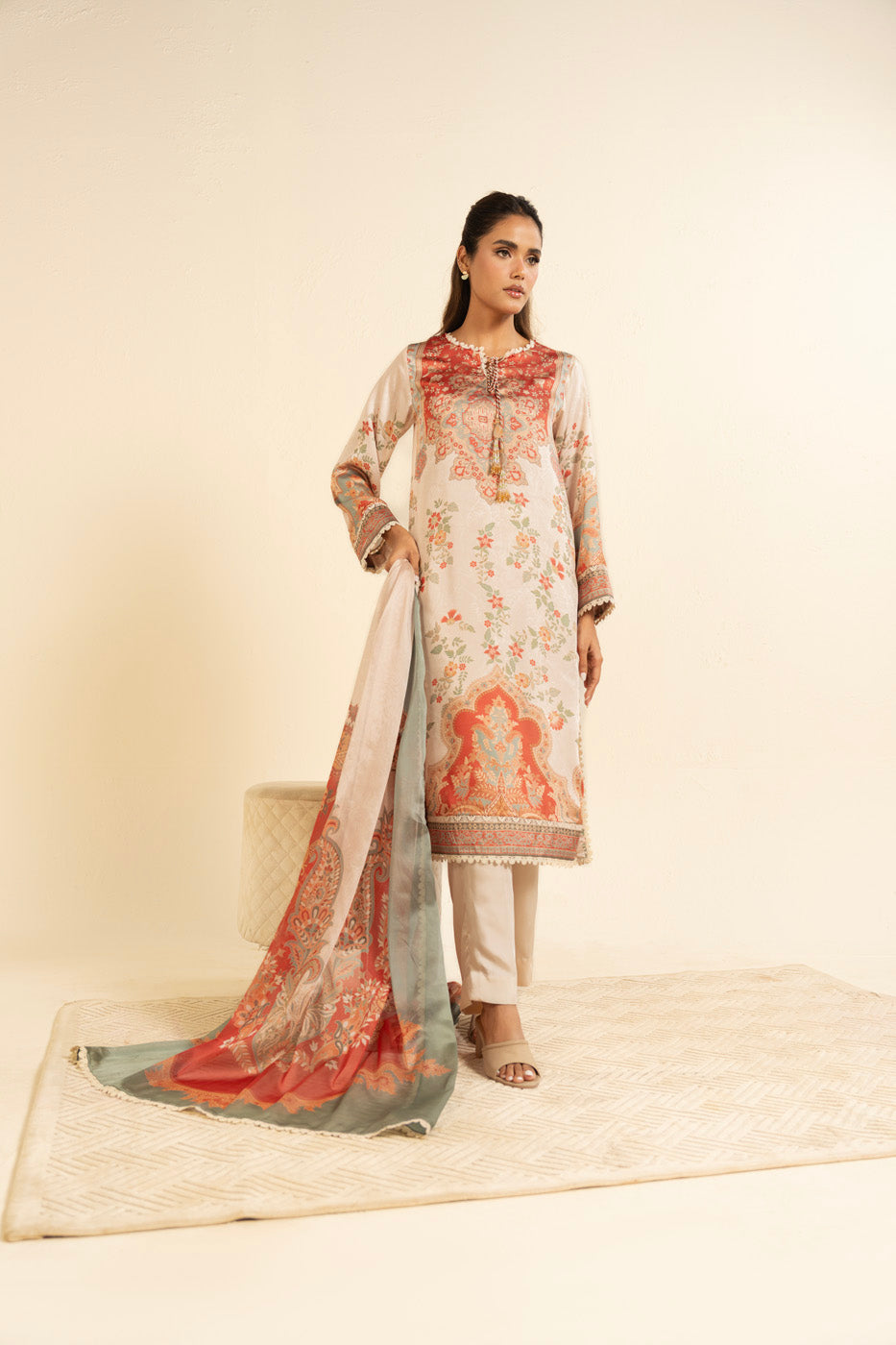 RTS | SHIRT, TROUSER & DUPATTA