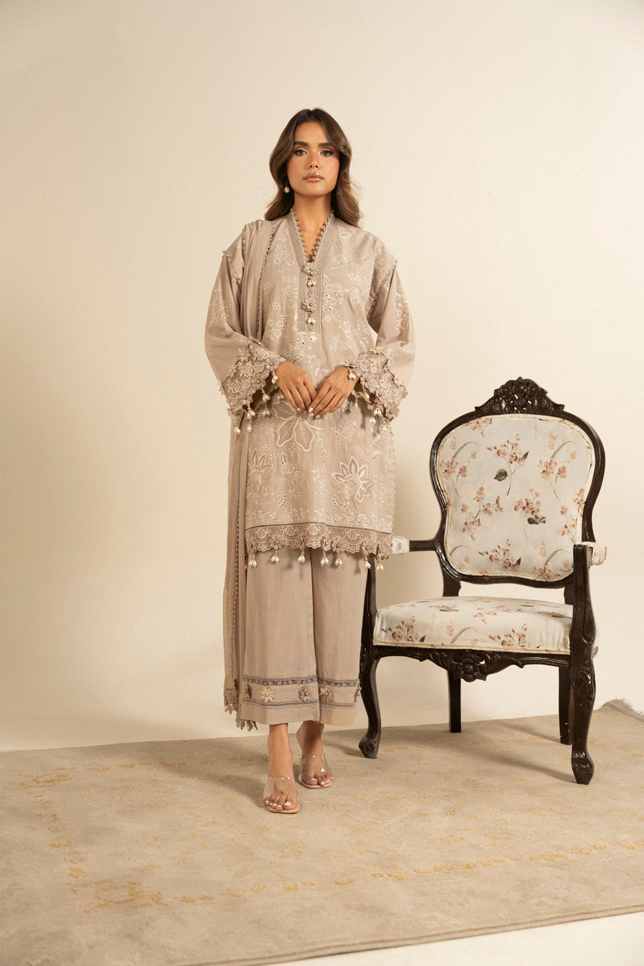 RTS | SHIRT, TROUSER & DUPATTA