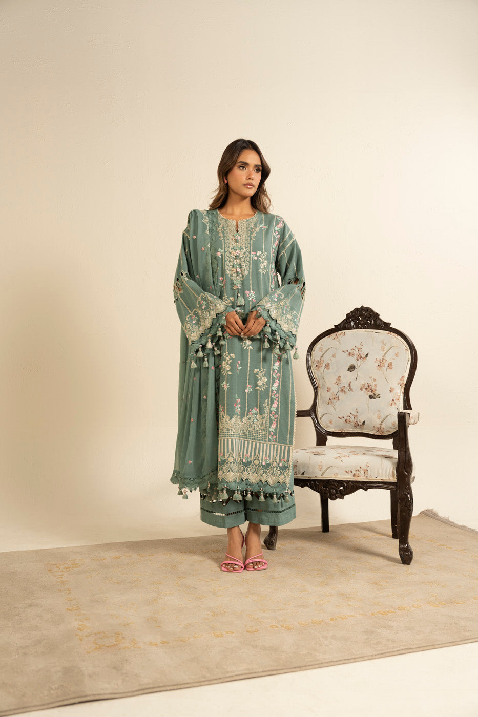 RTS | SHIRT, TROUSER & DUPATTA