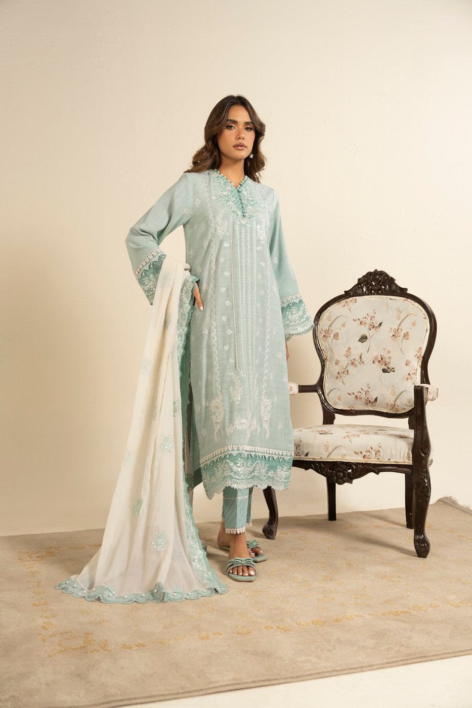 RTS | SHIRT, TROUSER & DUPATTA