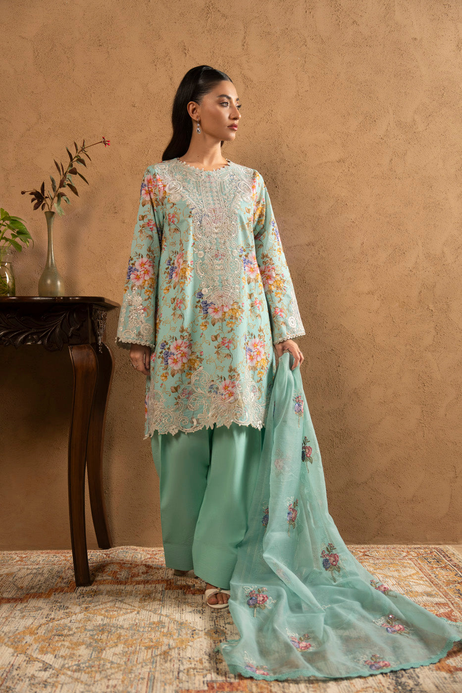 RTS | SHIRT, TROUSER & DUPATTA