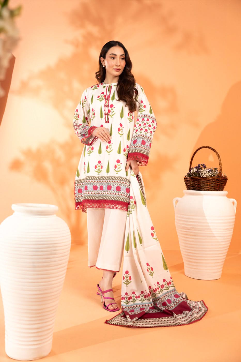 RTS | SHIRT, TROUSER & DUPATTA