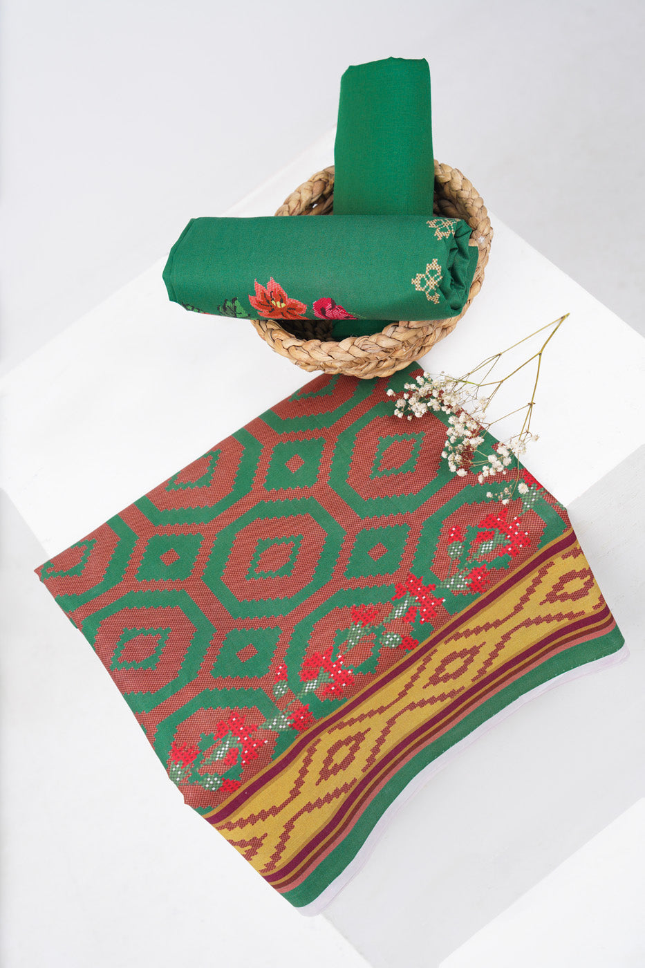 RTS | SHIRT, TROUSER & DUPATTA