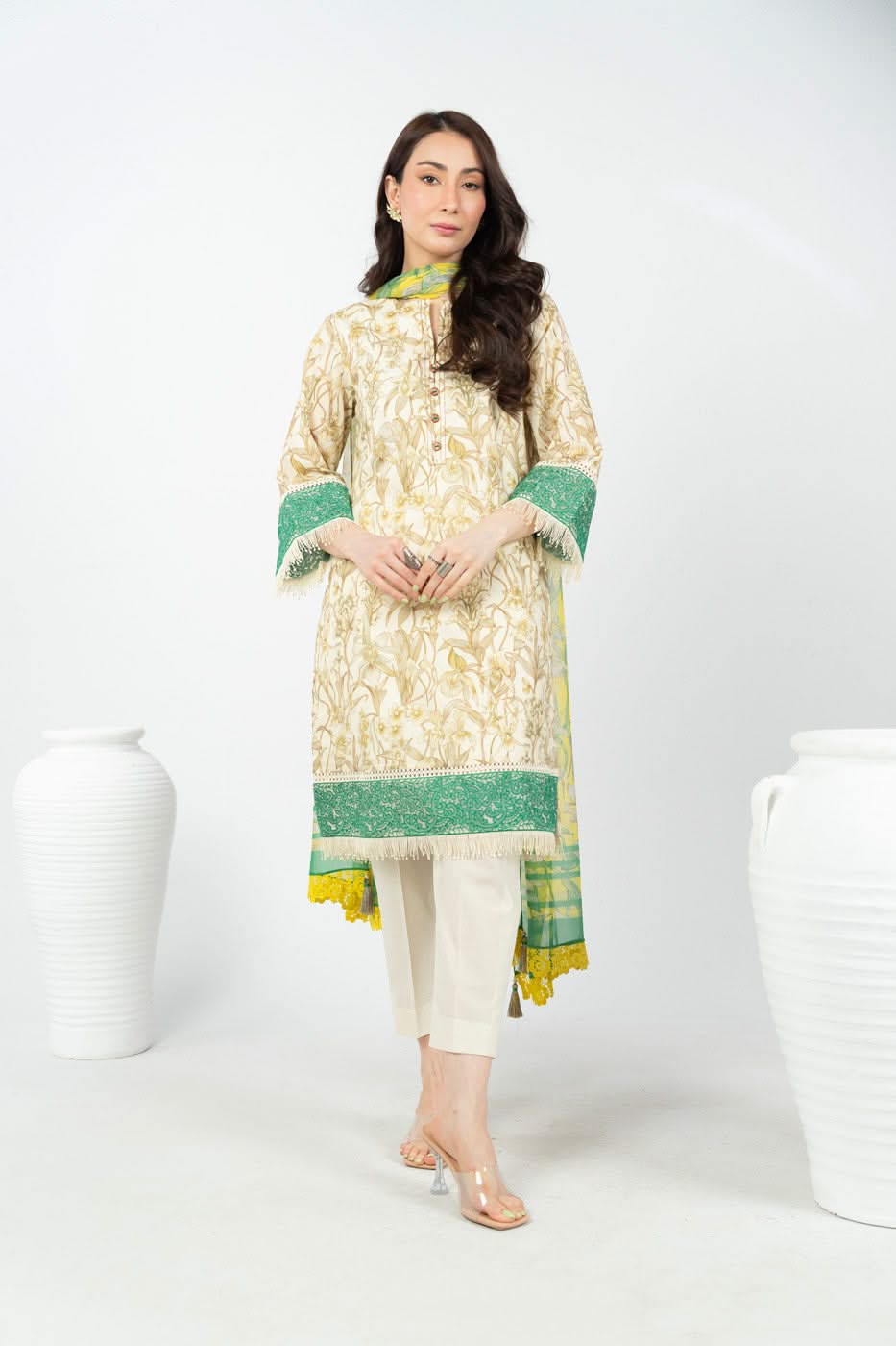 RTS | SHIRT, TROUSER & DUPATTA