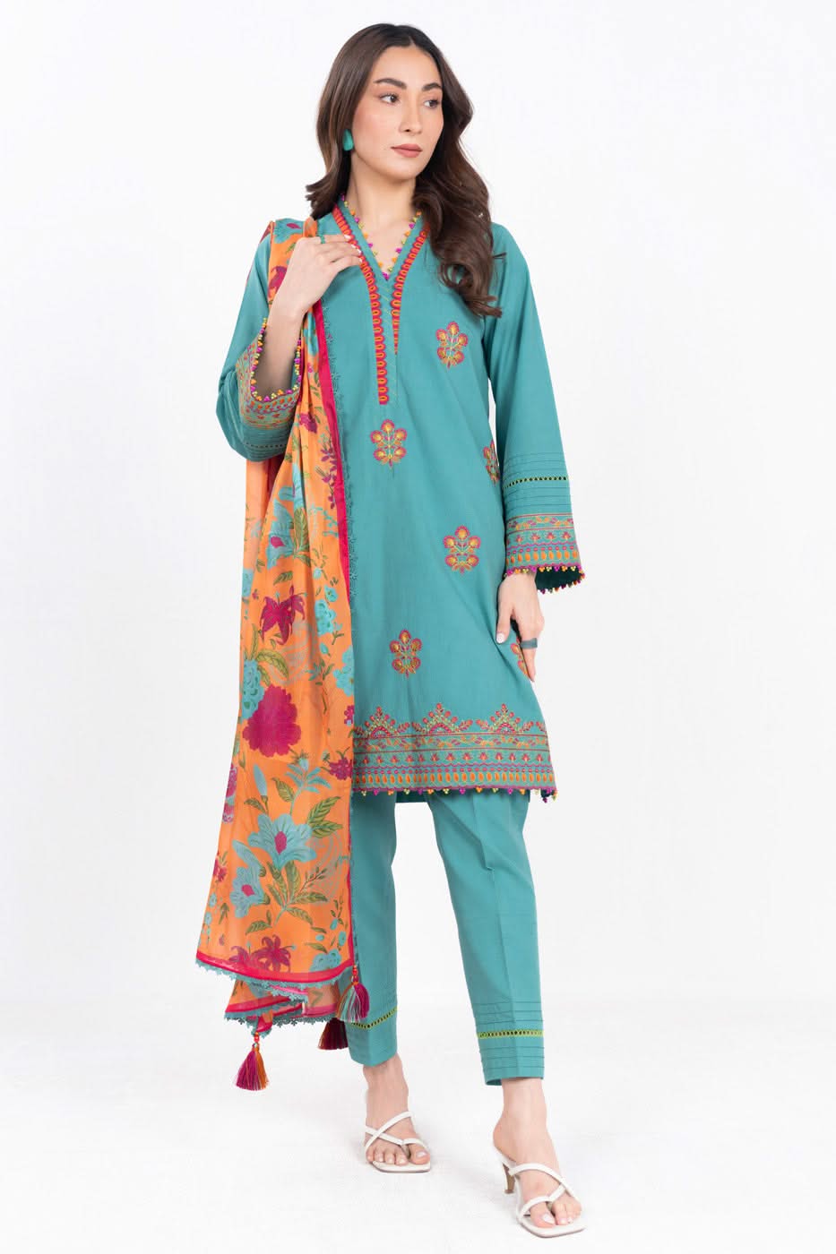 RTS | SHIRT, TROUSER & DUPATTA