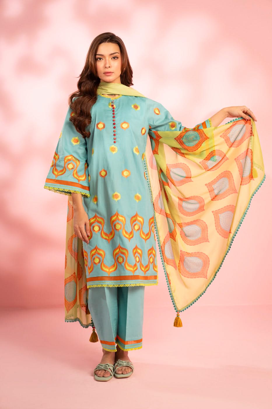 RTS | SHIRT, TROUSER & DUPATTA