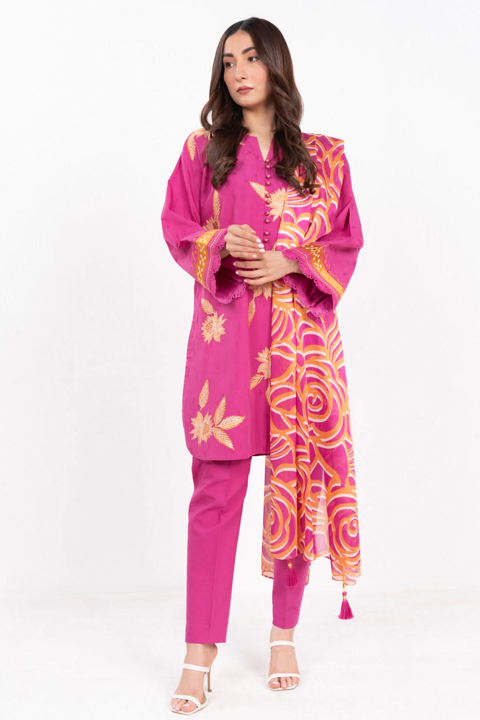 RTS | SHIRT, TROUSER & DUPATTA