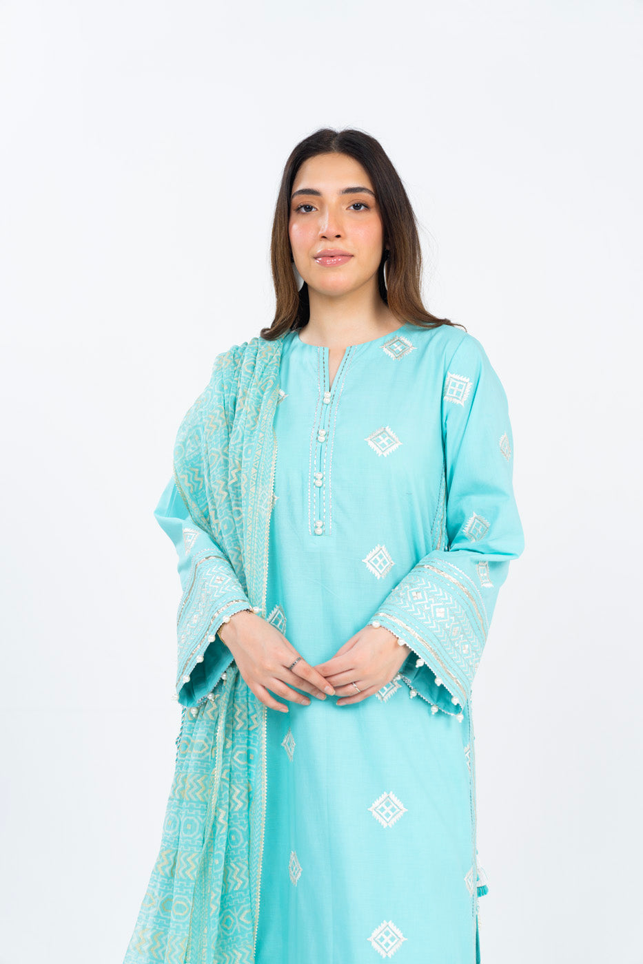 RTS | SHIRT, TROUSER & DUPATTA