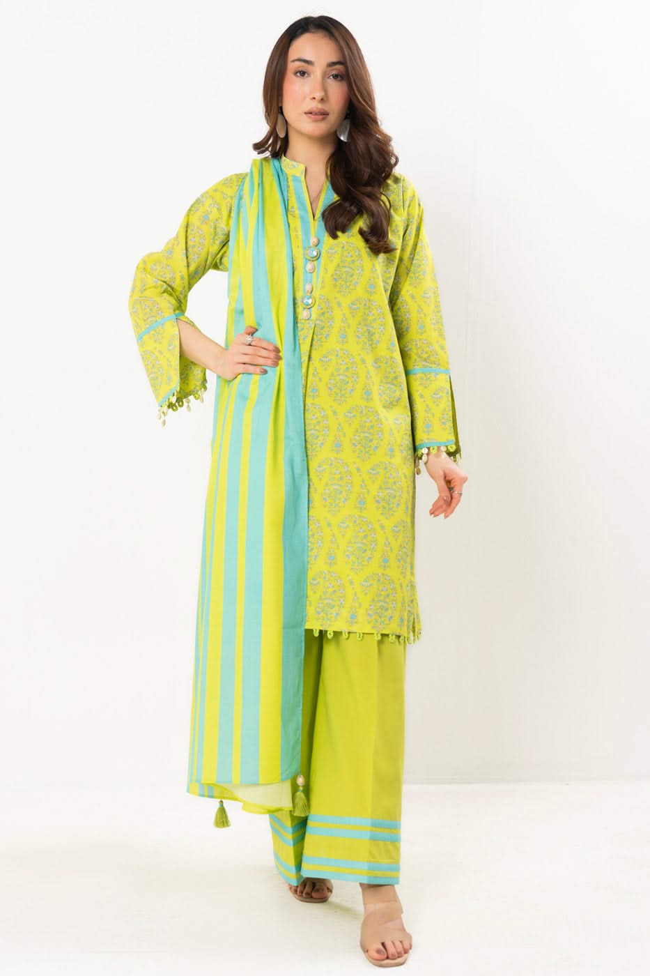 RTS | SHIRT, TROUSER & DUPATTA