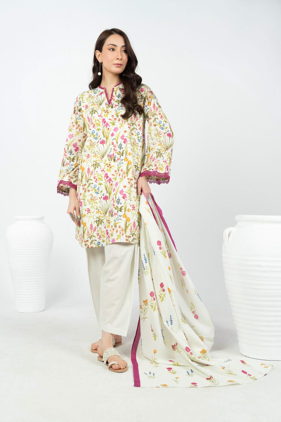 RTS | SHIRT, TROUSER & DUPATTA