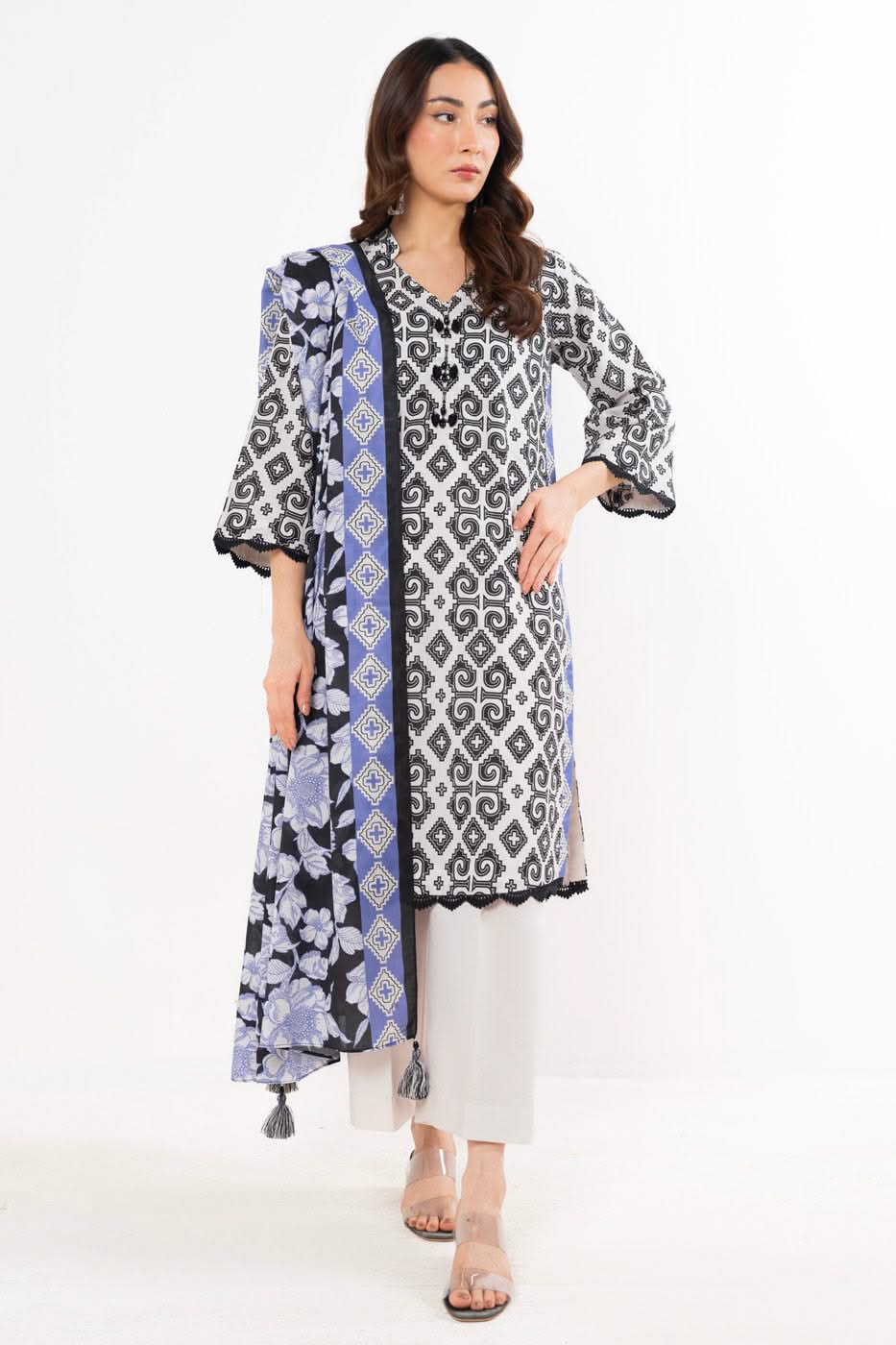 RTS | SHIRT, TROUSER & DUPATTA