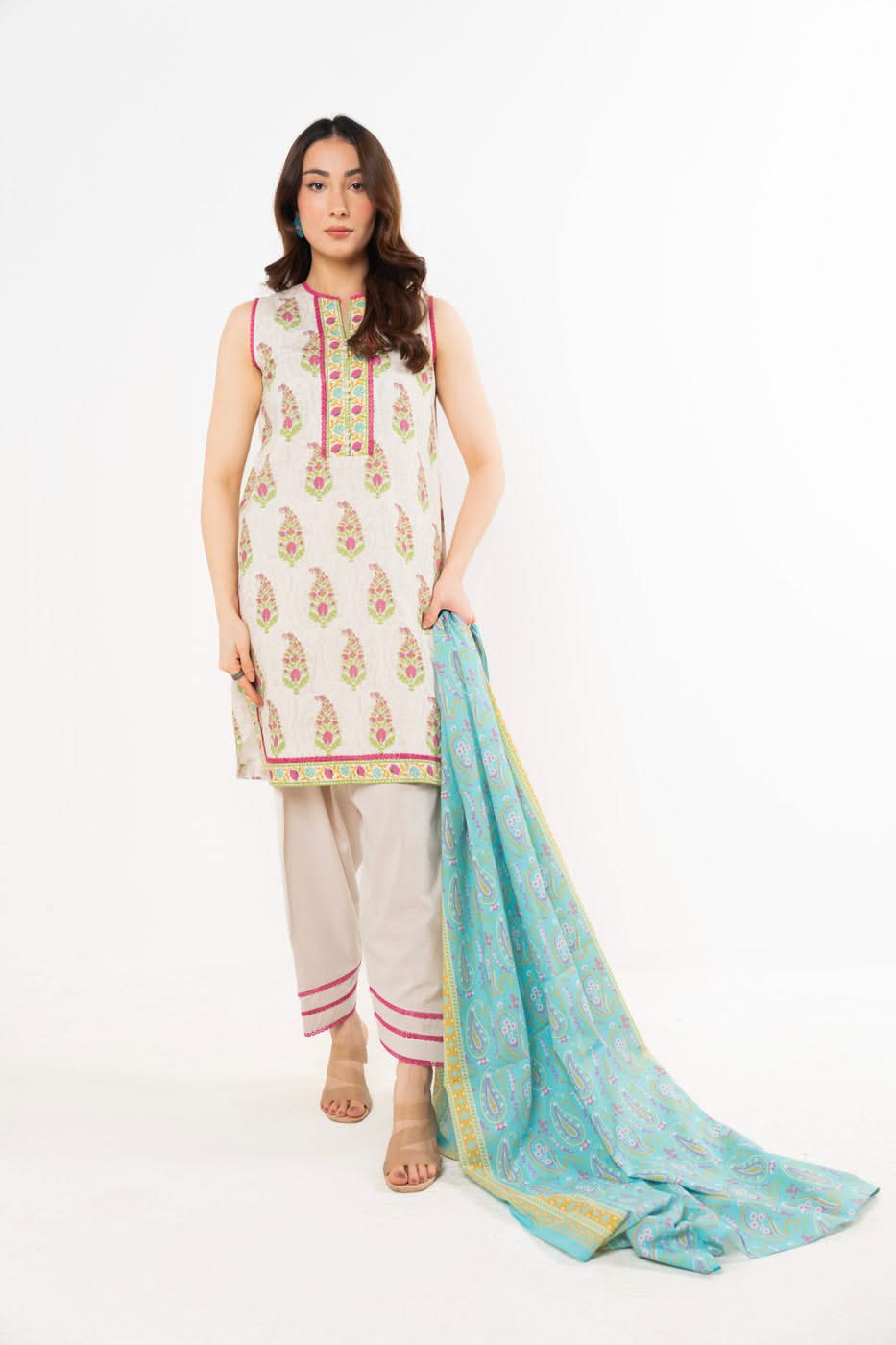 RTS | SHIRT, TROUSER & DUPATTA