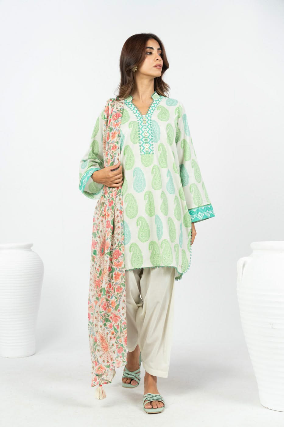 RTS | SHIRT, TROUSER & DUPATTA