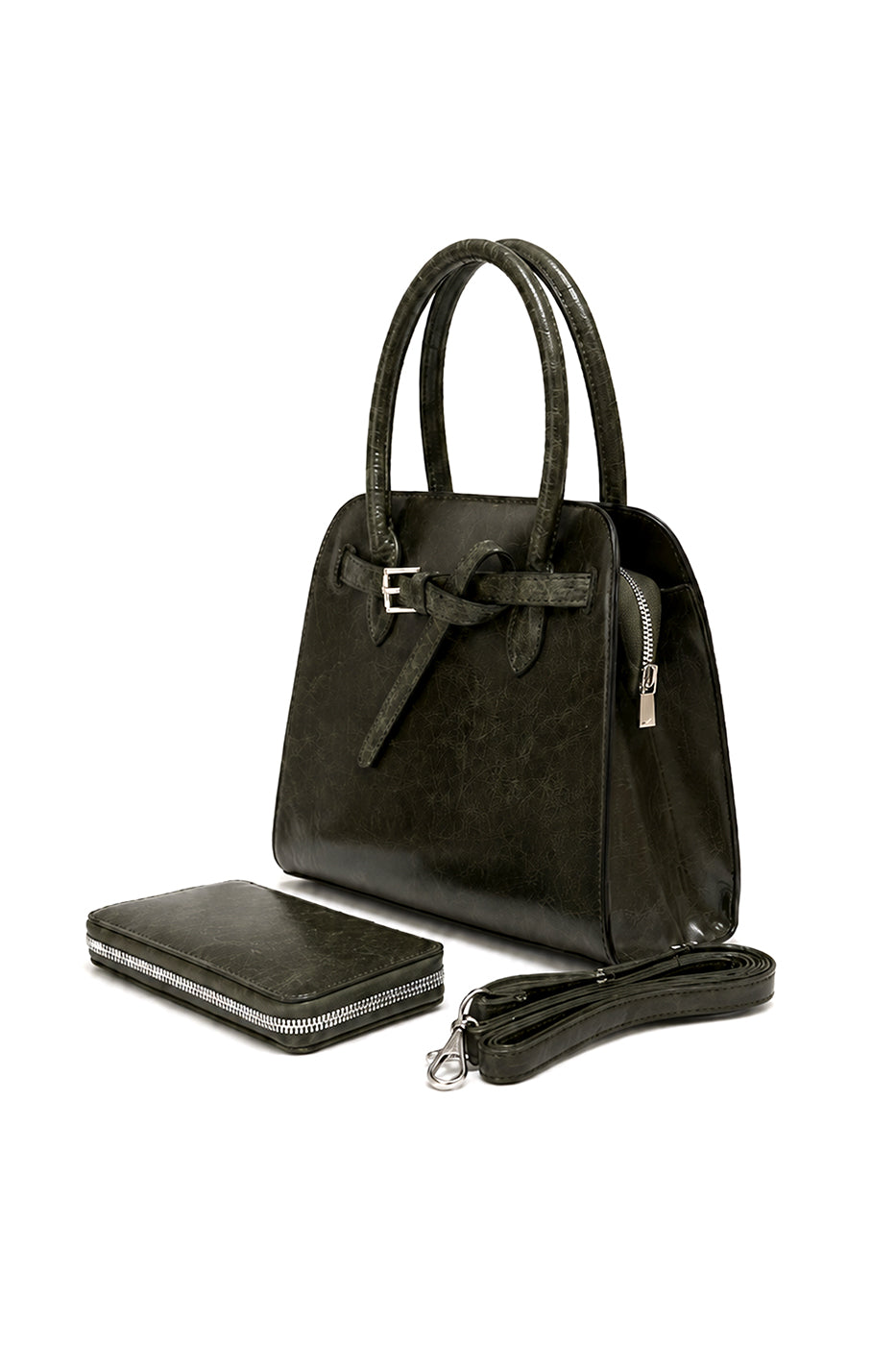 Top Handle Bag – Green